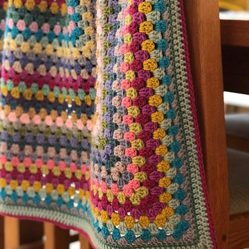 Colour me happy blanket