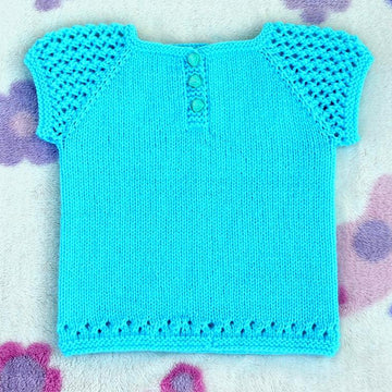 Three-Buttons Sun Top