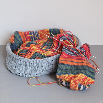 Oval Basket And Mini Bag
