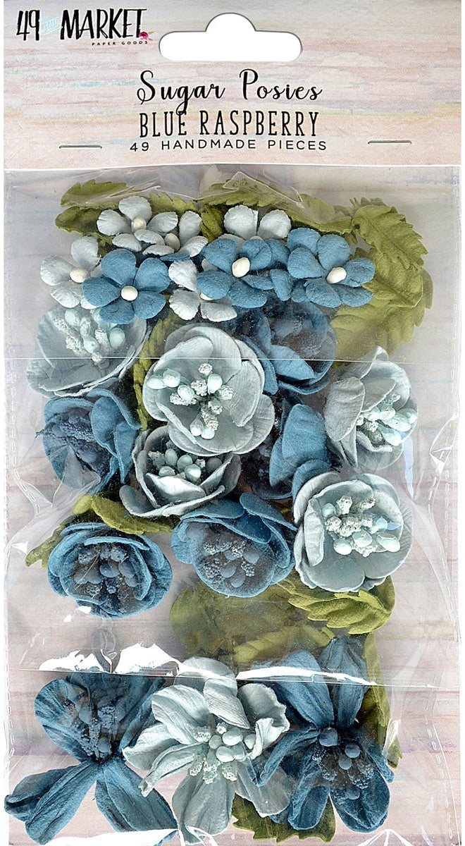 49 And Market Sugar Posies - Blue Raspberry