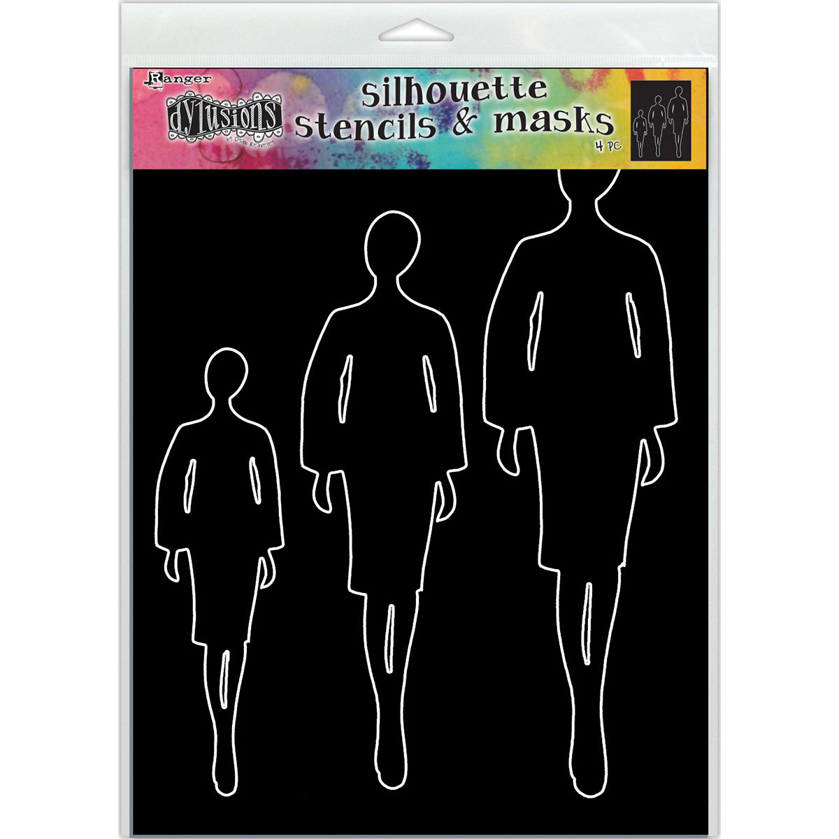 Ranger Dyan Reaveley's Dylusions Stencils 9"X12" - Emmi