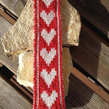 Heart bookmark/Lesezeichen mit Herz