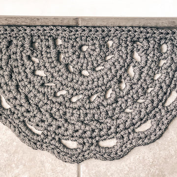 Vintage Doily Bathmat