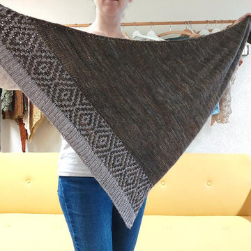 Walk in the Dawn Shawl