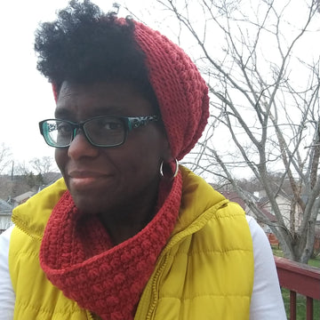 Triangle Puff Hat