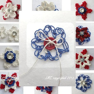 Ole' Glory Stackable Crochet Pattern