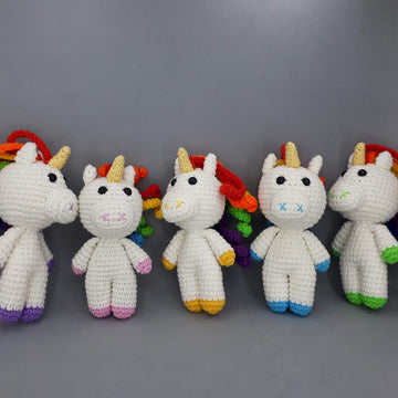 Amigurumi unicorn