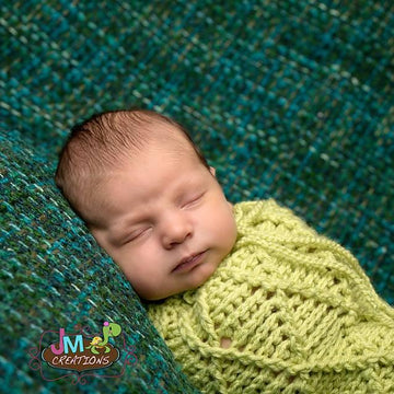 Harlequin Baby Cocoon or Swaddle Sack