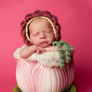 Flower Baby Bonnet