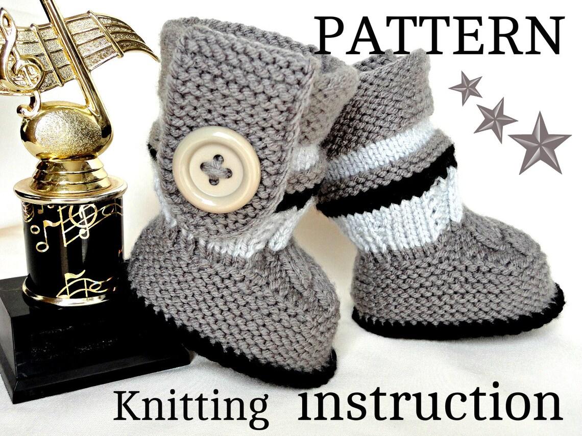 Knit Baby Shoes Baby Boy Pattern