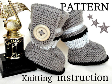 Knit Baby Shoes Baby Boy Pattern