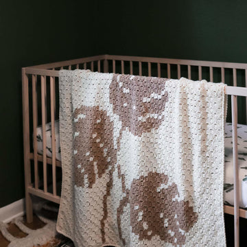 Monstera C2C Blanket