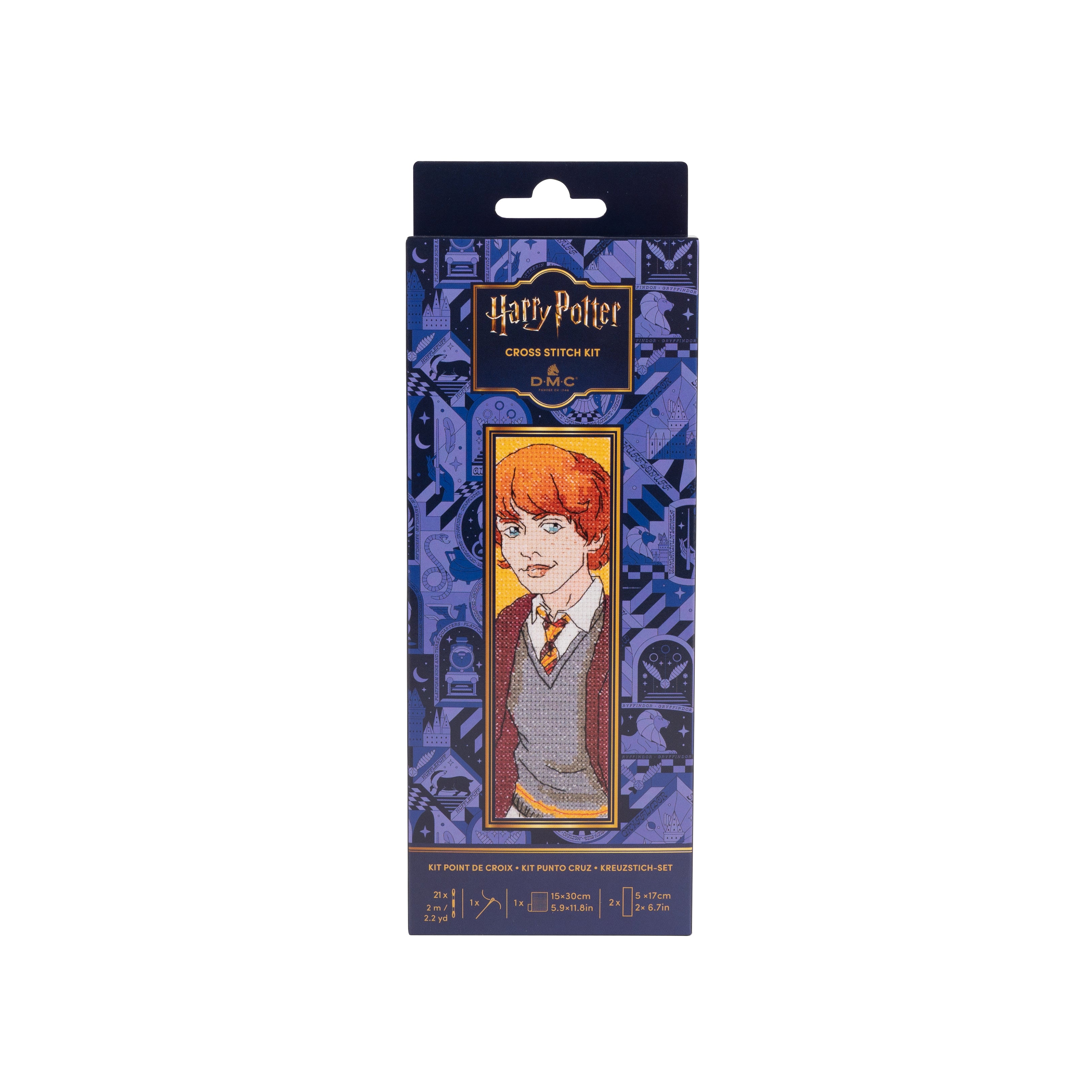 Harry Potter Character Cross Stitch Bookmark Kit - Ron