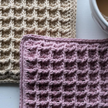 Double Layered Waffle Hot Pad