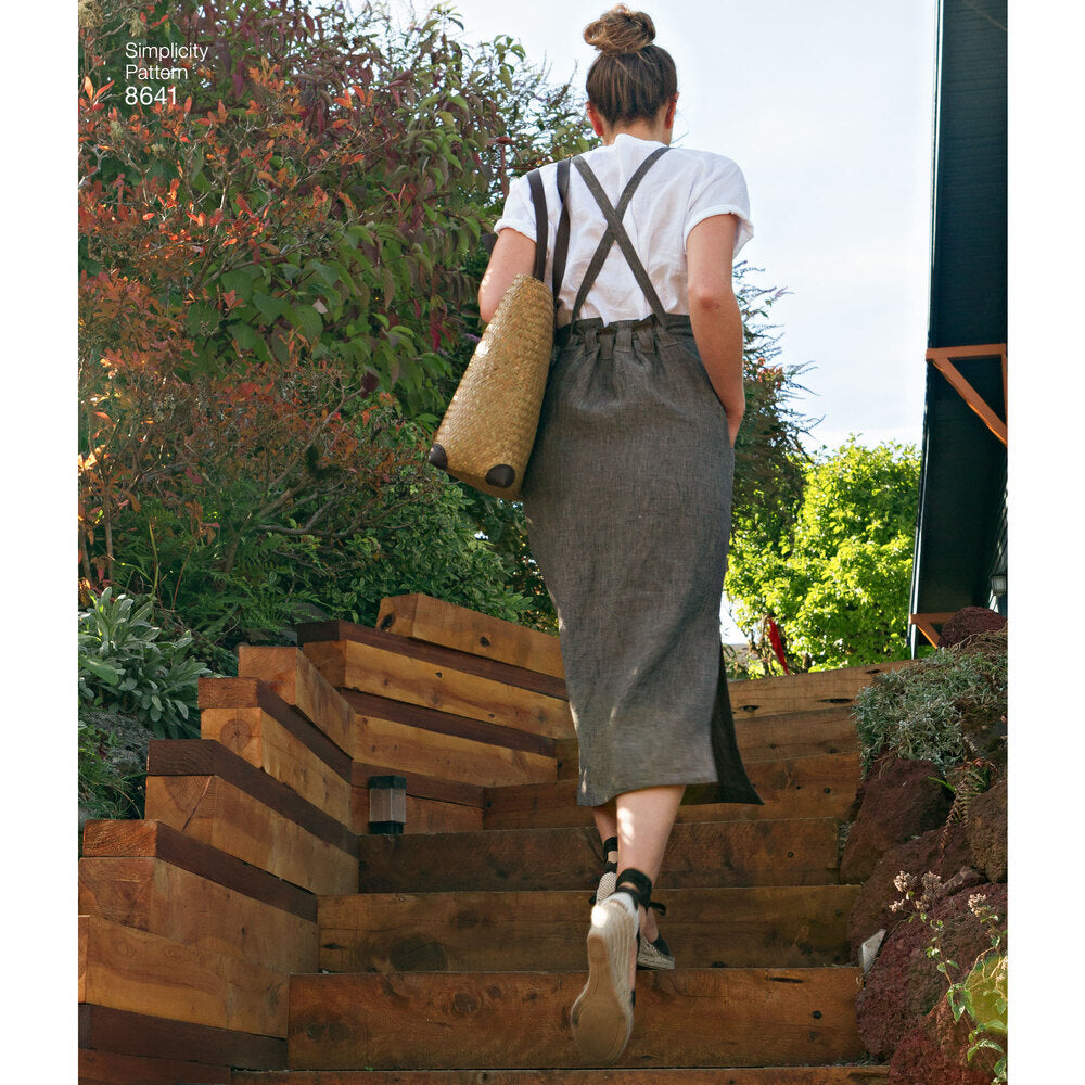 Simplicity 8641 Women's Jumper Dress - Sewing Pattern