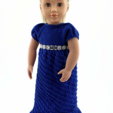 Dolls clothes knitting pattern for 46cm (18 inch) dolls - 19100