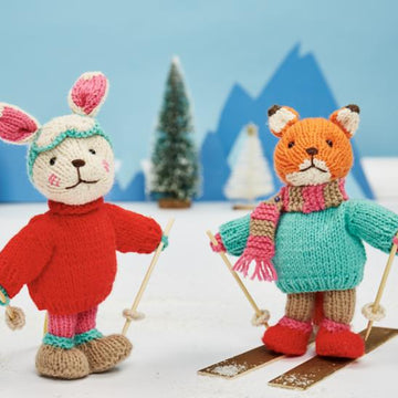 Ski Bunny and Fox
