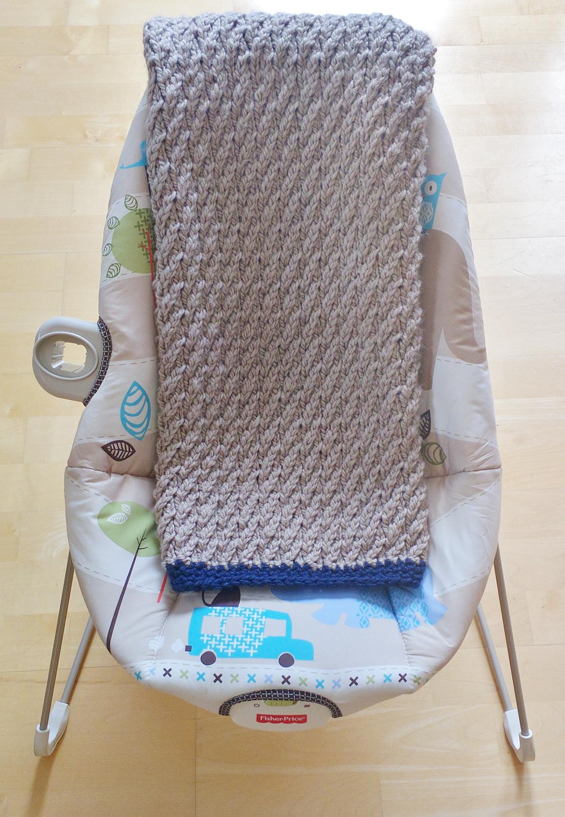 Textured Baby Blanket