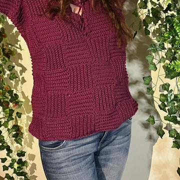Häkelanleitung Pullover "Pixel Perfect"