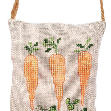 Vervaco Deco Cushion Garden Set Of 3 Cross Stitch Kit - 11cm X 13cm/4.4in X 5.2in