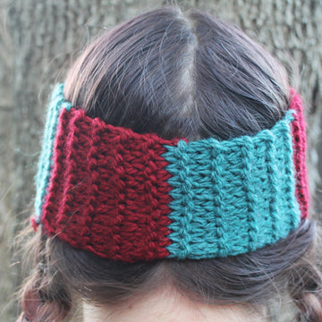 Knitted Christmas Headband