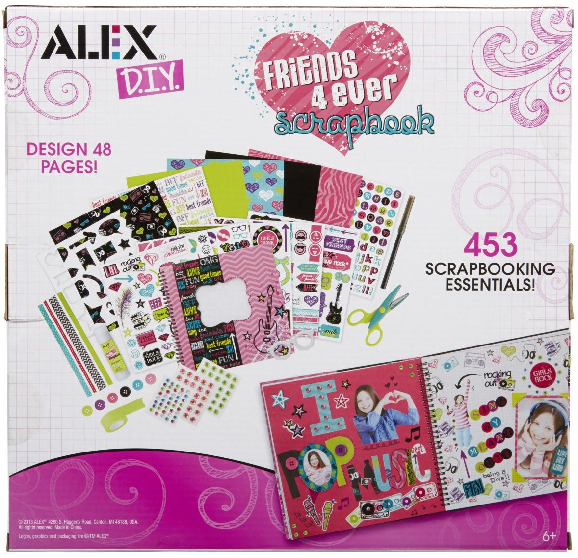 Alex Toys Scrapbook Kit - Friends 4ever