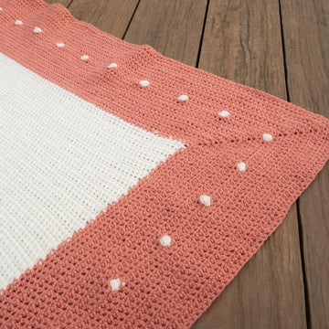 Polka Dots Edge Blanket