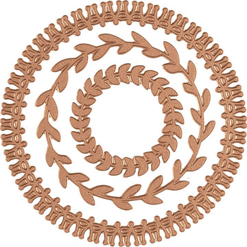 Spellbinders Glimmer Hot Foil Plate - Circle Pattern