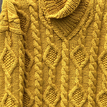 Moffat, Cabled Sweater