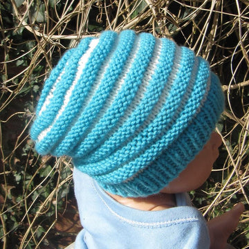 Baby Stripe Slouch Hat