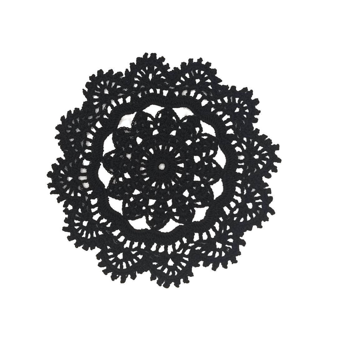 Easy crochet coaster or doily pattern