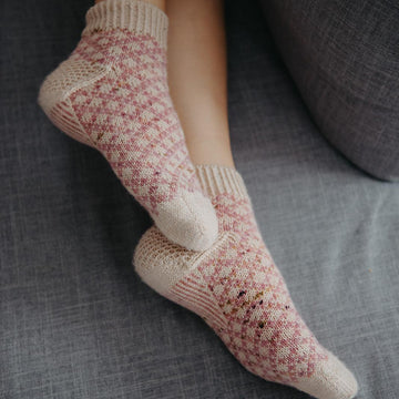 Rhubarb and Custard Socks