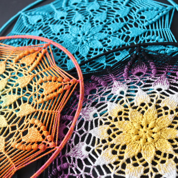 Mandala 'Wild Blooms' crochet pattern
