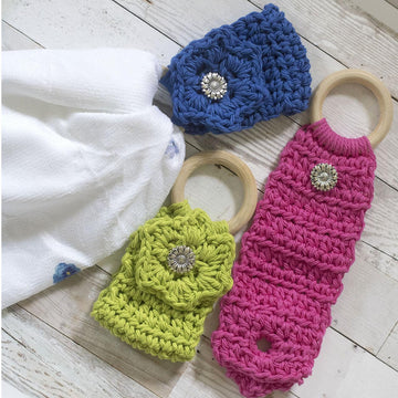 Flower Towel Toppers