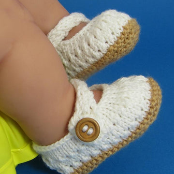 Baby Simple Lace Pattern Sandals