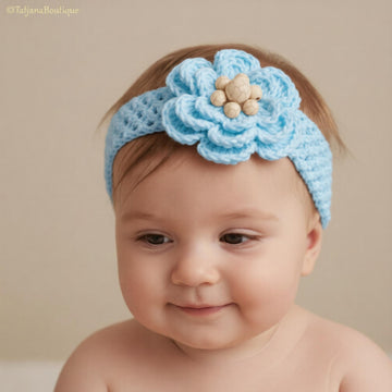 Baby Headband with Flower