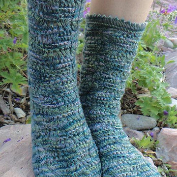 Veering Socks