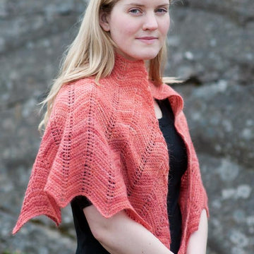 Northern lights shawl (English and Swedish versions)