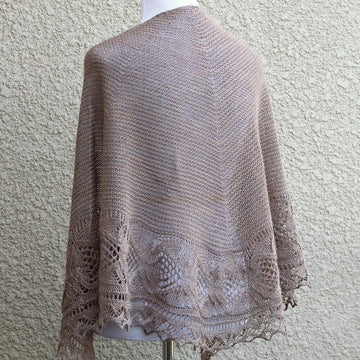 Freesia shawl