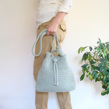 Drawstring Bucket Purse