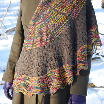 Cineprismatic Shawl