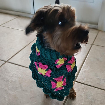 Boho Turtleneck Pet Bandana