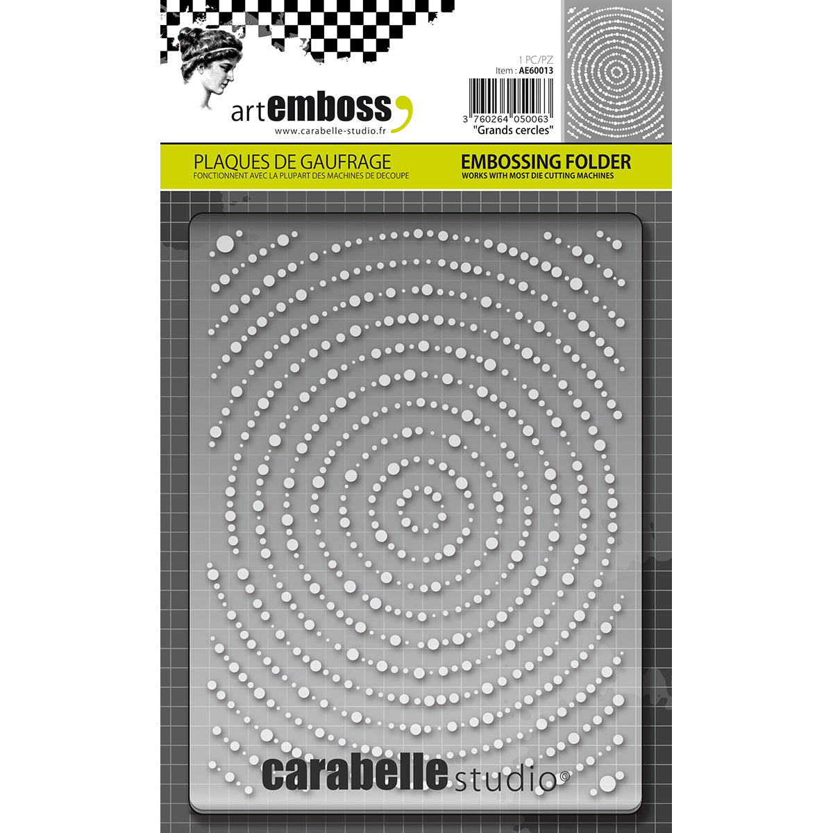 Carabelle Studio Embossing Folder - Grands Cercles