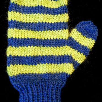 DN1009 Mohair Mix-Up Mitts and Hat