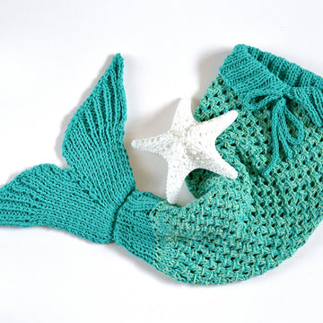 Mermaid Tail Baby Blanket