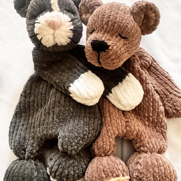 Bear, Puppy, Kitty Comforters