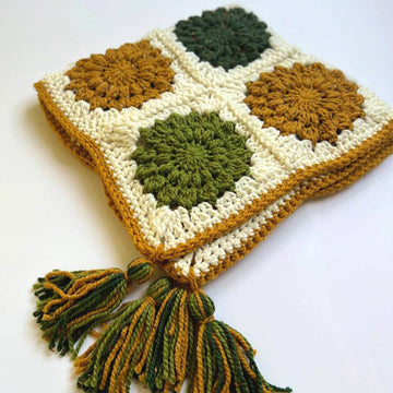 Rustic Harmony Baby Blanket