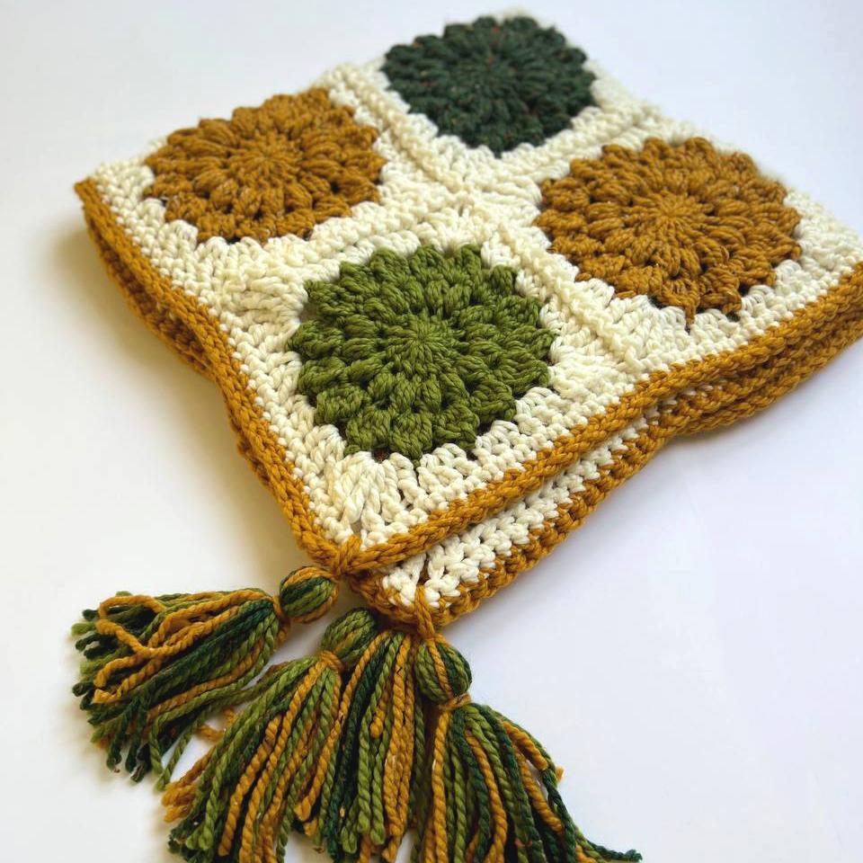 Rustic Harmony Baby Blanket