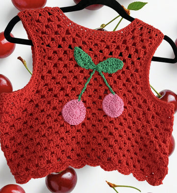 Vacation Crochet Crop Top