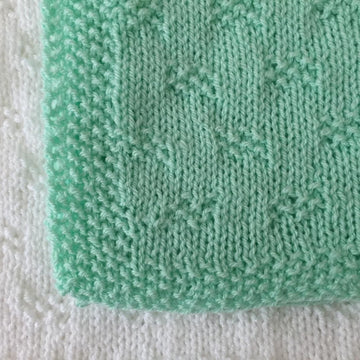 Moss Checks Baby Blanket